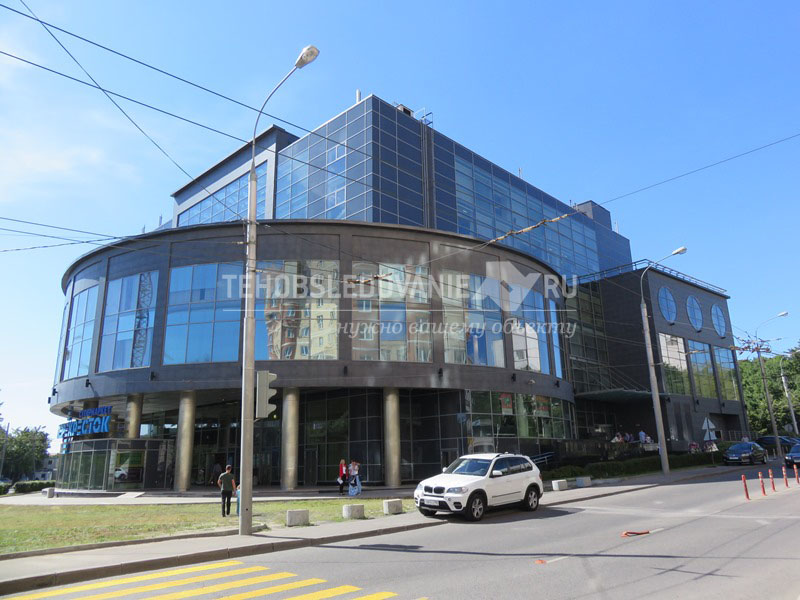 Общий вид здания бизнес-центра