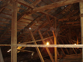 Несущие деревянные конструкции крыши
