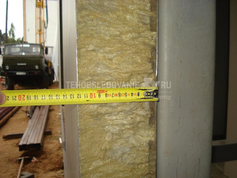 Определение толщины наружной стены для выполнения теплотехнического расчета
